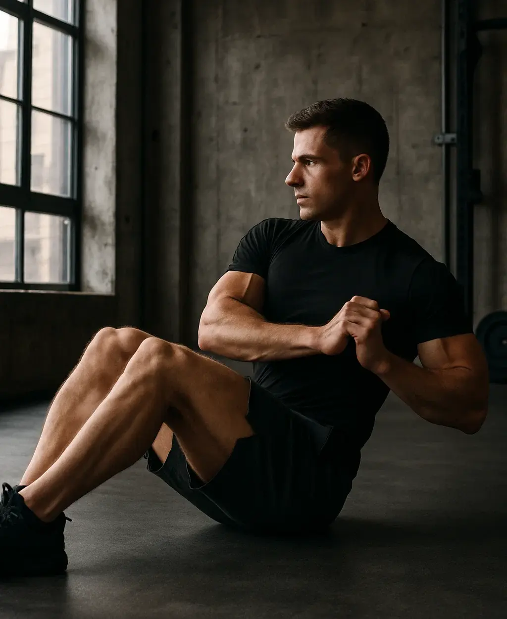 Core training exercise